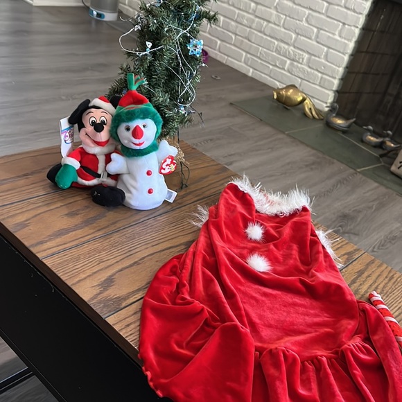 Dog Christmas dress in Big dog XS🎁🎅 - Picture 2 of 6